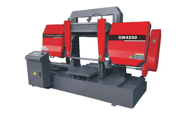 利州GW4250双柱龙门卧式带锯床