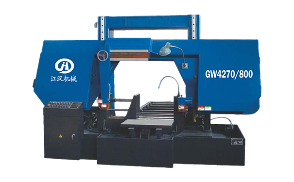 利州GW4270/800双柱龙门卧式带锯床